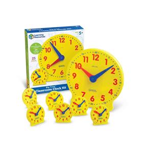 Big Time Classroom Teaching Clocks set