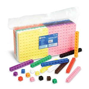 Coloured Link Cubes Set 1000pc