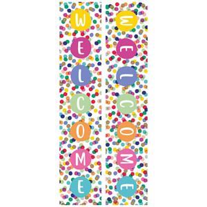 Confetti Welcome Banner 990 X 203mm