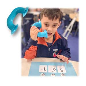 Whisper Phone Sound of Reading Blue Ea
