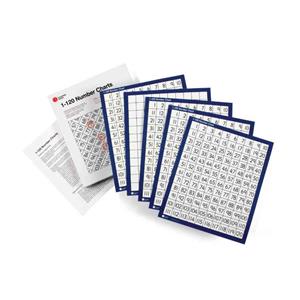 Number 1-120 Chart Set of 30