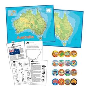 Australian Map Activity Pack