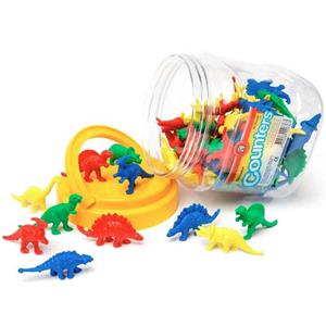 Learning Can Be Fun Dinosaur Counters 