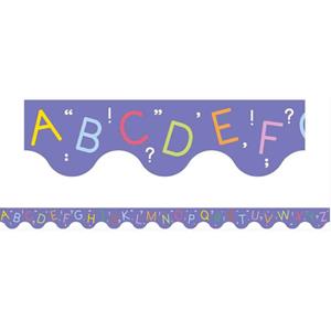 Scalloped Borders Alphabet