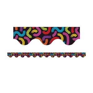 Scalloped Borders Squiggles
