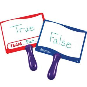 Write-on / Wipe-off Answer Boards