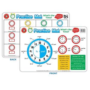 Practise Mat - What's the Time?
