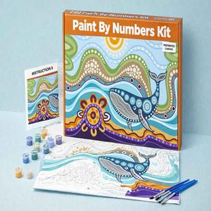 Deadly Ed Cultural Paint By Numbers