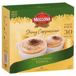 Moccona Coffee Sachet Strong Cappuccino