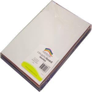 Rainbow Corrugated Board 2 sided A4 