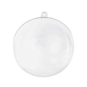 Plastic Craft Bauble 70mm