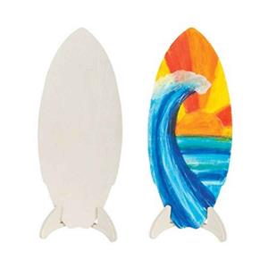 Zart Wooden Surfboard W/ Stand 36cm