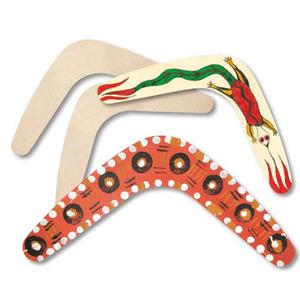 Wooden Boomerangs