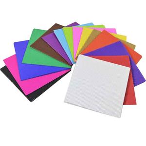 Rainbow Corrugated Square 180mm Pk 50