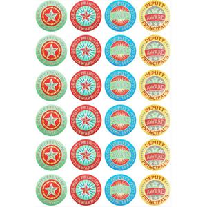 Deputy Principal Merit Stickers 29mm