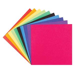 Origami Plain Paper 150x150mm Assorted