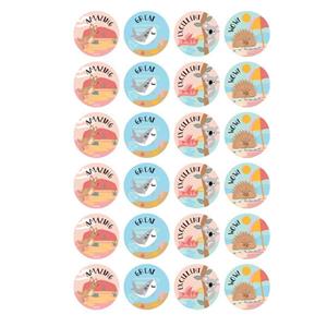 Australiana Themed Merit Sticker Sheets