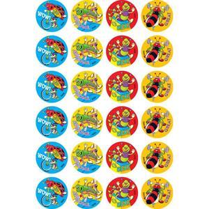 Merit Stickers Sporty Bugs Pack 96