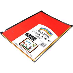 Rainbow Mounting School Pack A4