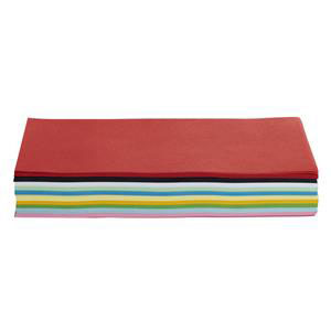 Rainbow Matt Paper Rectangles 250 x 25mm