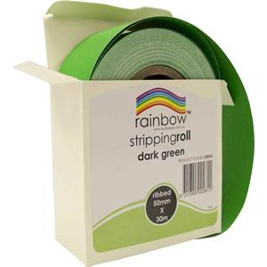 Rainbow Ribbed Stripping Roll 50mmx30m