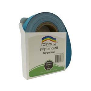 Rainbow Ribbed Stripping Roll 25mmx30m