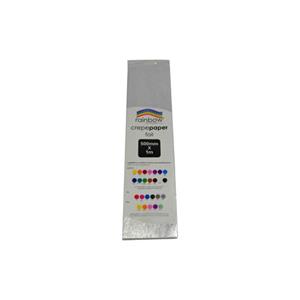 Rainbow Crepe Paper 500mm x 1m Foil