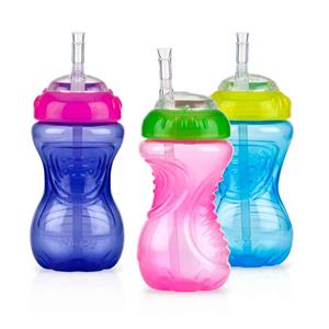 Nuby Soft Flexi-Straw Gripper Cup Girl