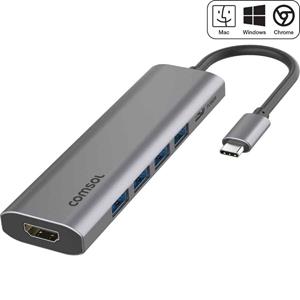 USB-C to 4K HDMI Monitor 7 Port Dock