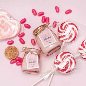 Scented Candle Milk Jar 130g
