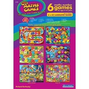 RIC A2 More Maths Games Poster Set 6