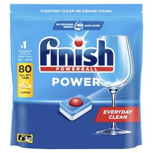 Power Dishwashing Tablets Lemon Sp 80Pk