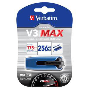 Verbatim Vmax USB DRIVE USB 3.0 256GB