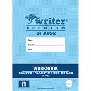 QLD Project Book Yr1 Ruled/Plain 100gsm 