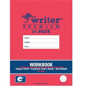 QLD Project Book Yr2 Ruled/Plain 100gsm