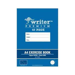 Writer Grid Book A4 10mm 70gsm 48pg