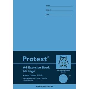 Exercise Book PP A4 9mm DT 70gsm 48p