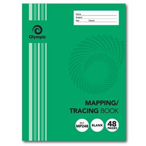 Mapping Book 225x175 Blank 55gsm 48p