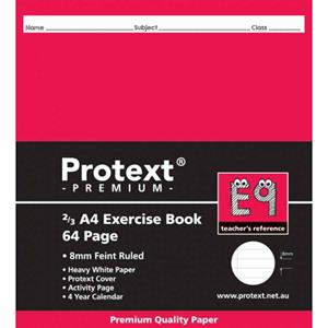 Protext Book 2/3 A4 PP 8mm 70gsm 64p
