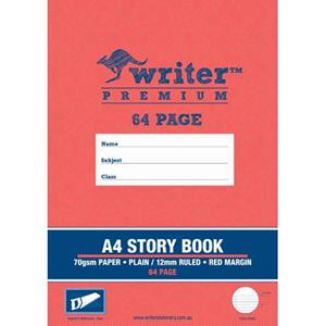 Writer Story A4 Blank/12mm 70gsm 64p