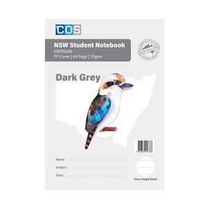 COS NSW Notebook PP 10mm 70gsm 64p