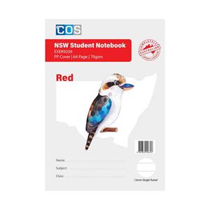 COS NSW Notebook PP 12mm 70gsm 64p