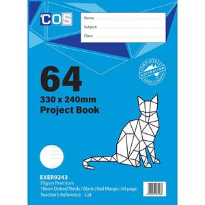 Project Book 330x240mm 18mm DT 70gsm 64p
