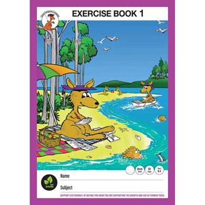 Clever K Exer Book 1 A4 8mm 80gsm 64p