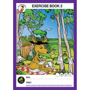 Clever K Exer Book 2 A4 6mm 80gsm 64p