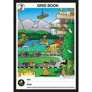 Clever K Grid Book 240x340 7mm 80gsm 64p