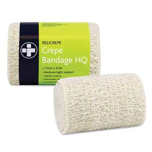 Relicrepe Crepe Bandage HQ 7.5cmx4.5m