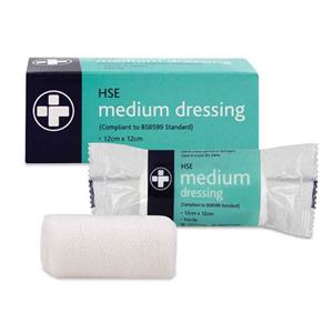 Reliance HSE Wound Dressing Medium-Boxed