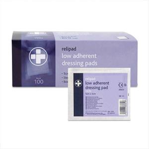Low-Adherent Dressing Pads 5X5cm