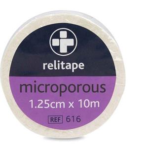 Relitape Microporous Tape 1.25cm x 10m